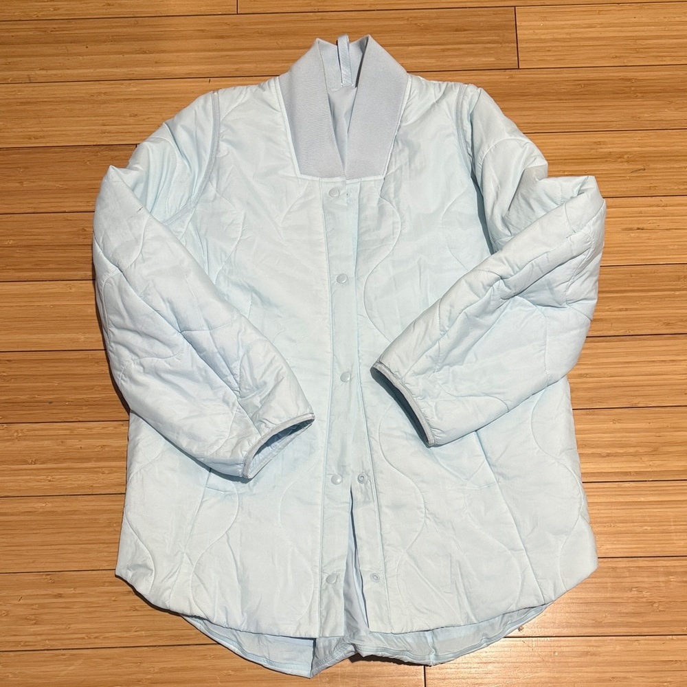 Lululemon Light Blue Quilted Women's Jacket
